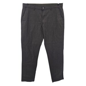 ENGLISH LAUNDRY Men's Dress Pants Brown Flat Front Size 36x34